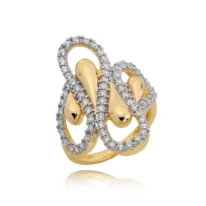 Klasyczny pierścionek idealny na każdą okazję.