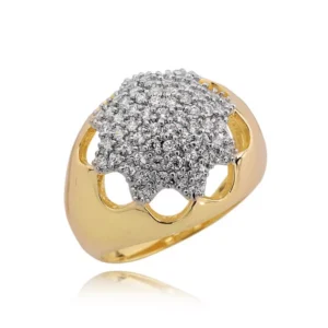 Stylowy pierścionek o eleganckiej i kobiecej formie.