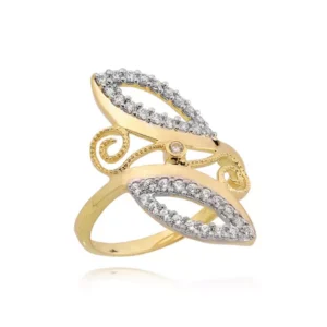 Elegancki pierścionek będący doskonałym dodatkiem do stylizacji.