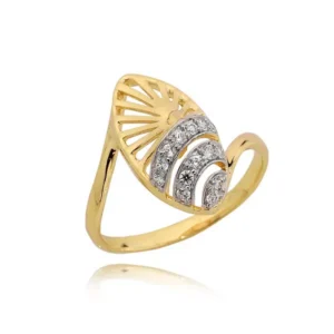 Elegancki pierścionek będący doskonałym dodatkiem do stylizacji.