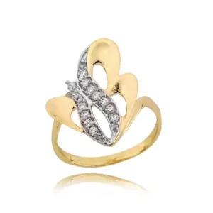 Elegancki pierścionek będący doskonałym dodatkiem do stylizacji.