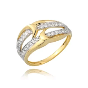 Elegancki pierścionek będący doskonałym dodatkiem do stylizacji.