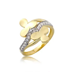 Klasyczny pierścionek idealny na każdą okazję.