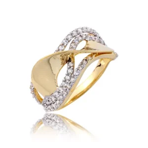 Klasyczny pierścionek idealny na każdą okazję.