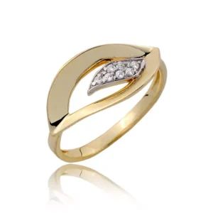 Złoty pierścionek stworzony z myślą o codziennym komforcie.