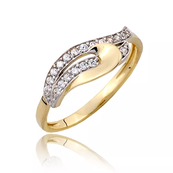 Ponadczasowy pierścionek o luksusowym wyglądzie.