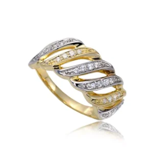 Klasyczny pierścionek idealny na każdą okazję.