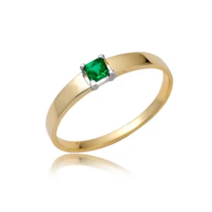 Złoty pierścionek stworzony z myślą o codziennym komforcie.