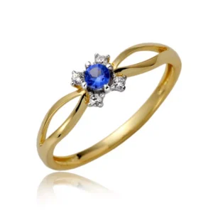 Klasyczny pierścionek idealny na każdą okazję.