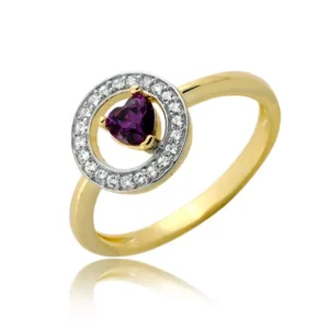 Złoty pierścionek stworzony z myślą o codziennym komforcie.