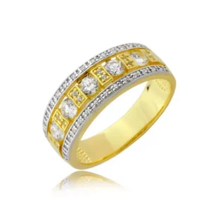 Elegancki pierścionek będący doskonałym dodatkiem do stylizacji.