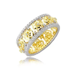 Klasyczny pierścionek idealny na każdą okazję.