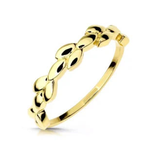 Ponadczasowy pierścionek o luksusowym wyglądzie.