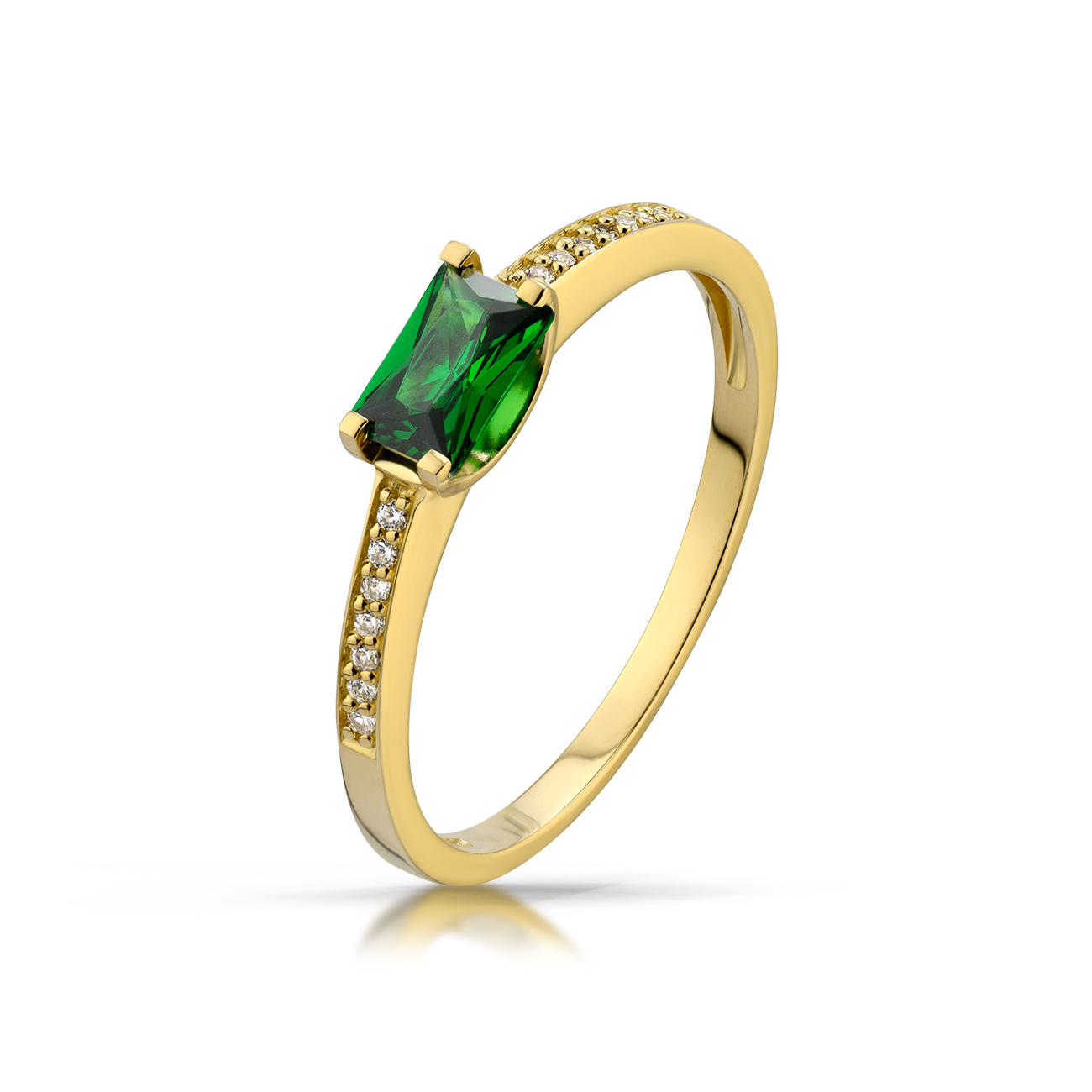 Ponadczasowy pierścionek o luksusowym wyglądzie.