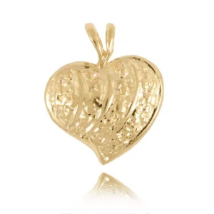 Złoty wisiorek w nowoczesnym wydaniu.