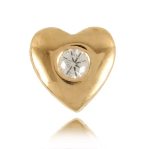 Wisiorek ze złota wykonany ręcznie na zamówienie.