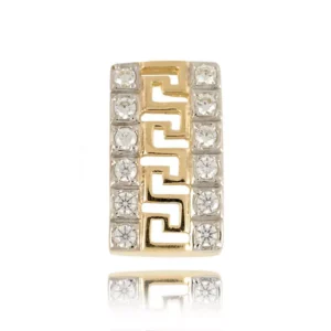 Wisiorek ze złota w eleganckiej odsłonie.