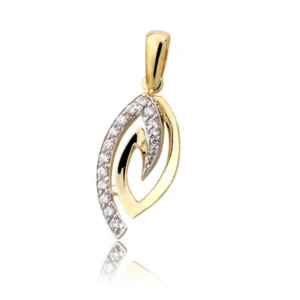 Personalizowany wisiorek o klasycznej formie.