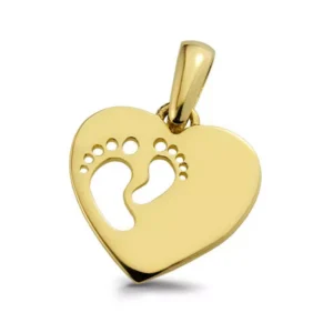 Elegancki wisiorek wykonany ze złota.