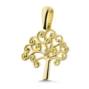 Złoty wisiorek w wersji premium.