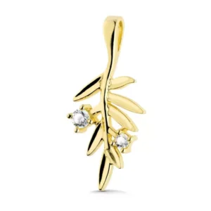 Wisiorek ze złota wykonany indywidualnie.