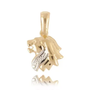 Znak zodiaku ze złota tworzony indywidualnie.