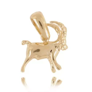 Złoty znak zodiaku wykonywany na indywidualne zamówienie.